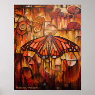 Emerging Wings of Autumn - Canvas Print