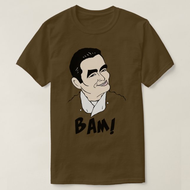 EMERIL LAGASSE BAM FAN ART TShirt (Design Front)