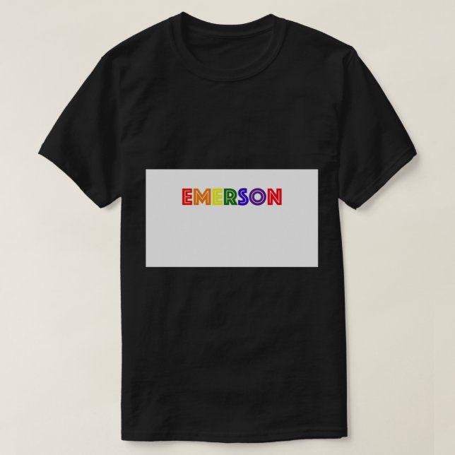 Emerson College Pride    T-Shirt (Design Front)