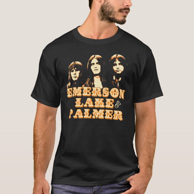 Emerson, Lake and Palmer Three Essential T-Shirt (Front)