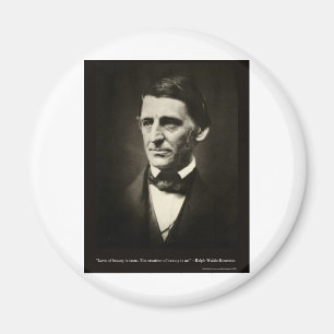 Emerson Love Of Beauty Is Taste Love Quote Gifts Magnet