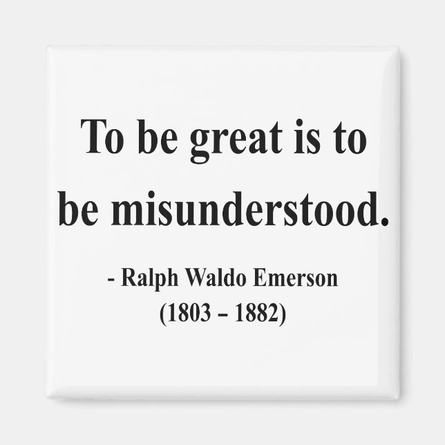 Emerson Quote 11a Magnet (Front)