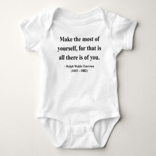 Emerson Quote 6a Baby Bodysuit