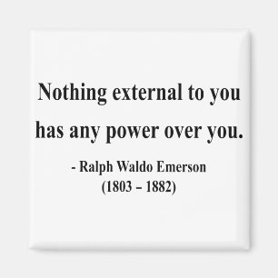Emerson Quote 8a Magnet
