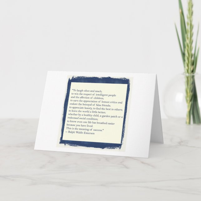 Emerson Quote Card (Front)