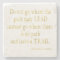 Emerson Quote Gold Faux Glitter Inspirational