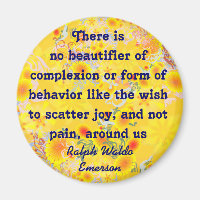 Emerson quote magnet