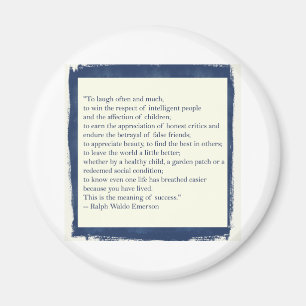 Emerson Quote Magnet