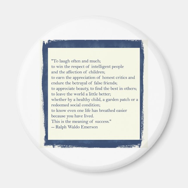 Emerson Quote Magnet (Front)