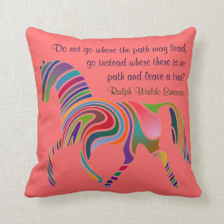 Emerson quote pillow