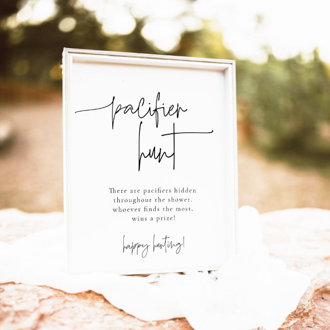 EMERY Pacifier Hunt Baby Shower Game Poster (Creator Uploaded)