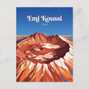 Emi Koussi Volcano Chad Postcard