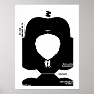 Emil Cioran Quote Poster