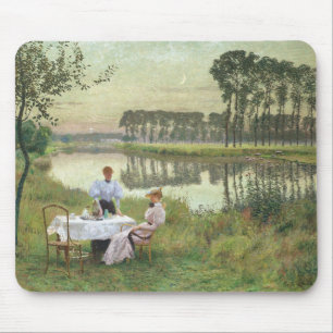Emile Claus - Summer Evening Mouse Pad