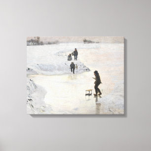 Emile Claus - The Kingfishers Canvas Print