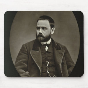 Emile Zola (1840-1902) from 'Galerie Contemporaine Mouse Pad