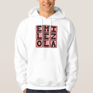 Emile Zola, French Writer Hoodie