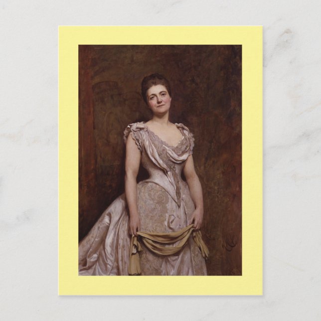 Emilia Francis (born strong) Postcard (Front)
