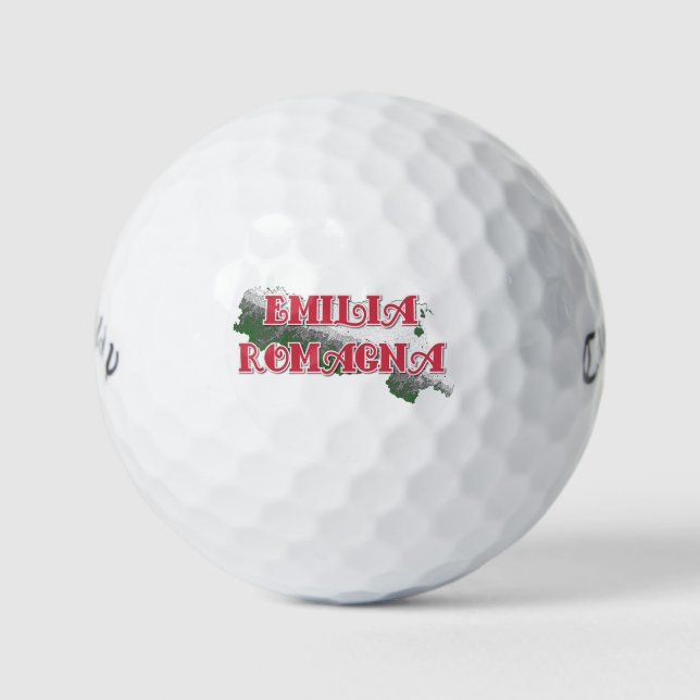 Emilia Romagna Golf Balls (Front)