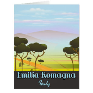 Emilia-Romagna Italy travel poster