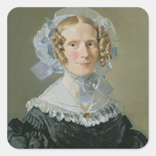 Emilie Kessel  1839 Square Sticker