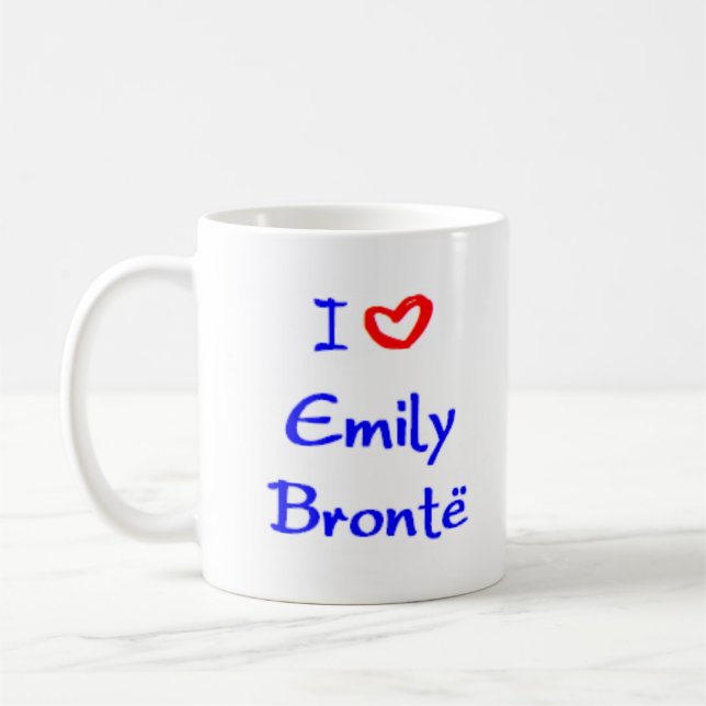 emily bronte coffee mug (Left)