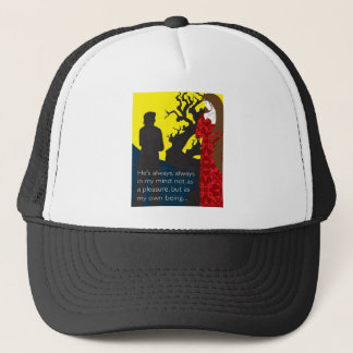Emily Bronte / Wuthering Height gift design with q Trucker Hat