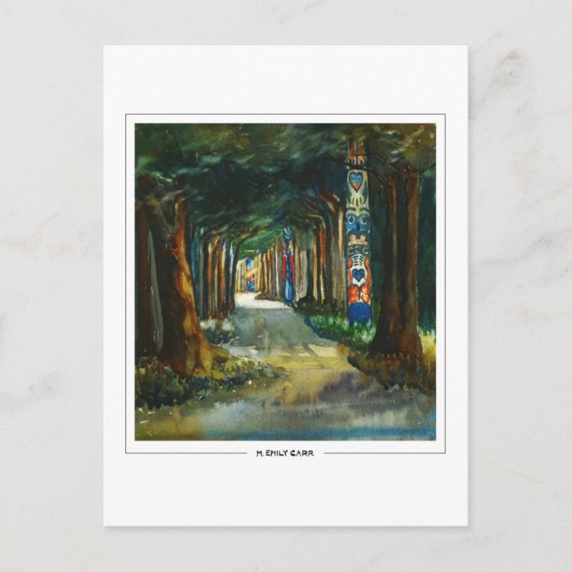 Emily Carr #249 - Fine Art Postcard (Front)