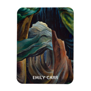 Emily Carr - Forest British Columbia painting Magnet