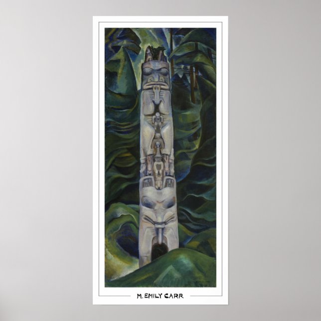 Emily Carr Zedign Art Poster #12 (Front)