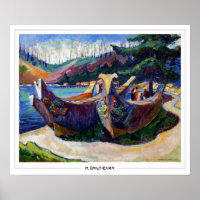 Emily Carr Zedign Art Poster #2