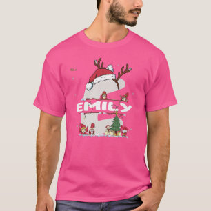 Emily Christmasw Emily Name for funny Xmas  T-Shirt