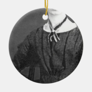 Emily Dickinson Ceramic Tree Decoration