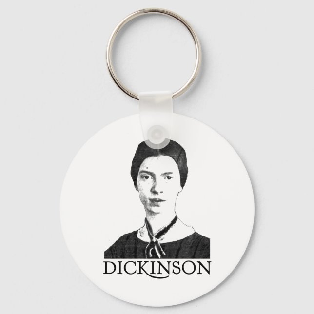 Emily Dickinson Key Ring (Front)
