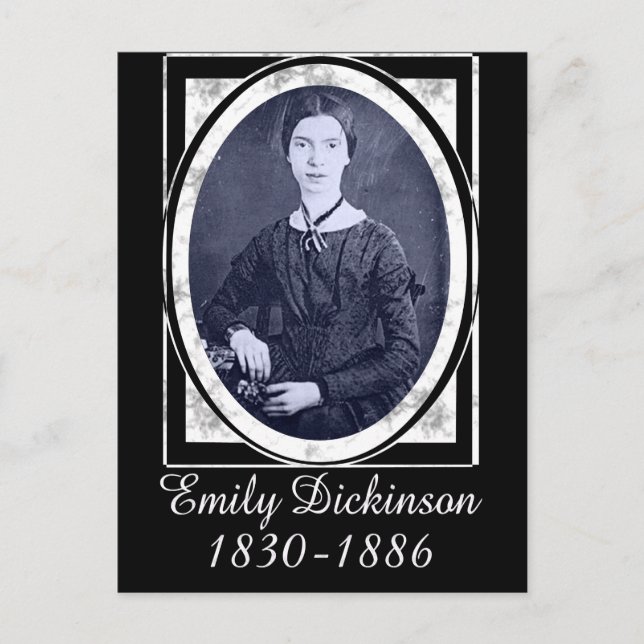 Emily Dickinson Postcard (Front)