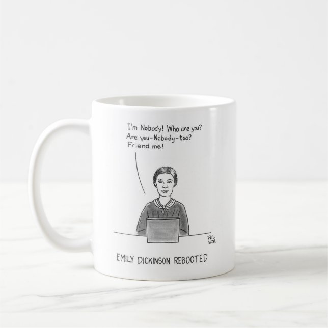 Emily Dickinson rebooted Coffee Mug (Left)