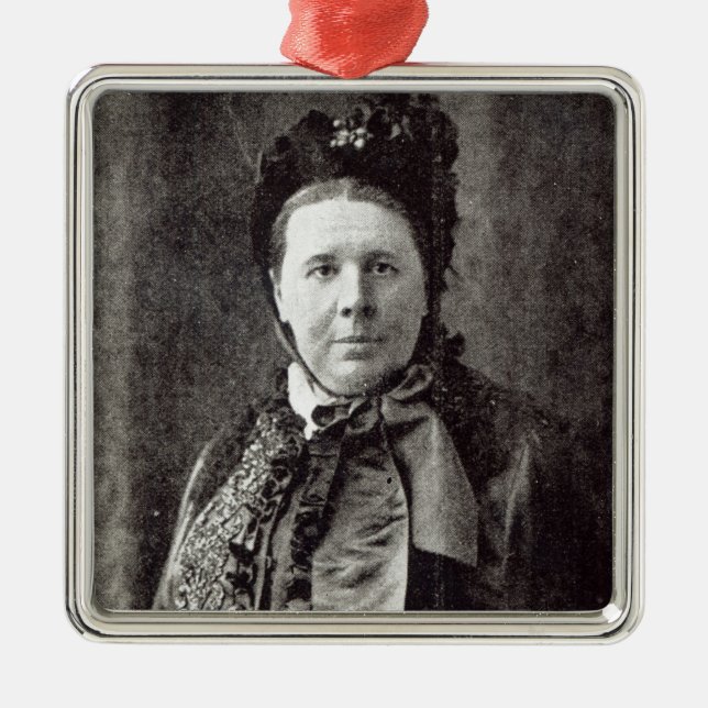 Emily Faithfull Metal Tree Decoration (Front)