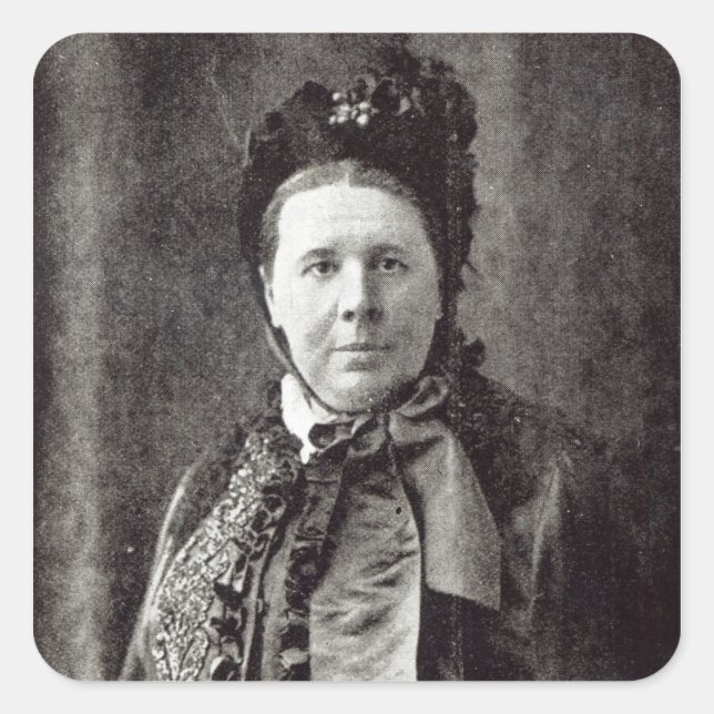 Emily Faithfull Square Sticker (Front)