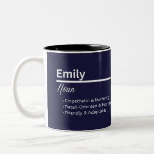 Emily Girl Personalized Name Meaning Mug