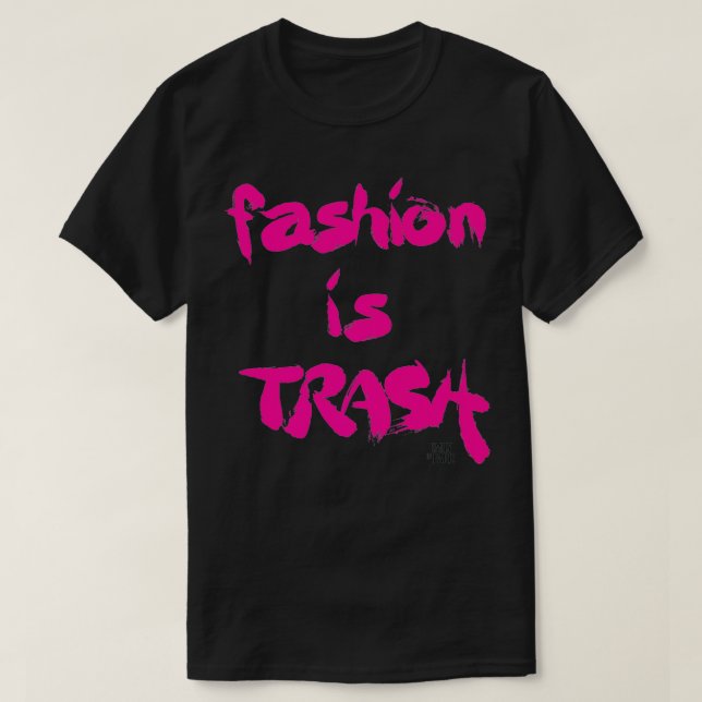 Emily in Paris Fashion is Trash Premium  T-Shirt (Design Front)