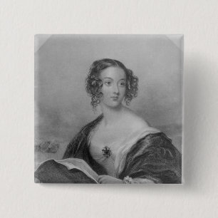 Emily Mary, Countess Cowper 15 Cm Square Badge