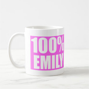 Emily name coffee mug