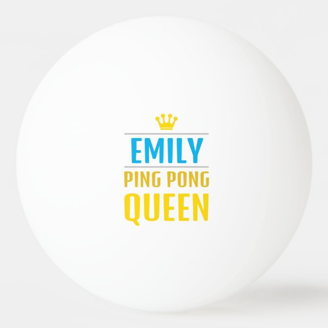 Emily Ping Pong Ball (Front)