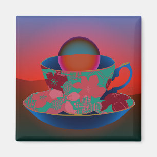 Emily Poetry Sunset Magnet
