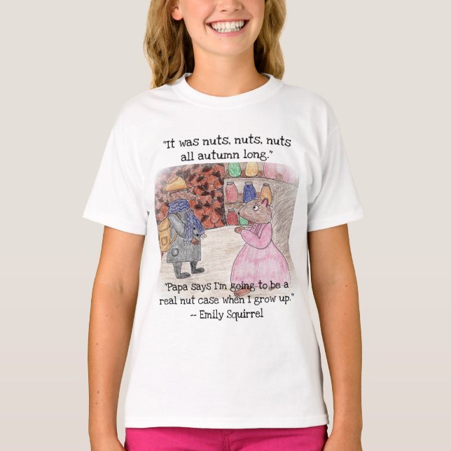 Emily Squirrel shirt (Front)