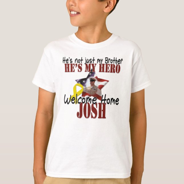 Emily's welcome home brother homecoming shirt (Front)