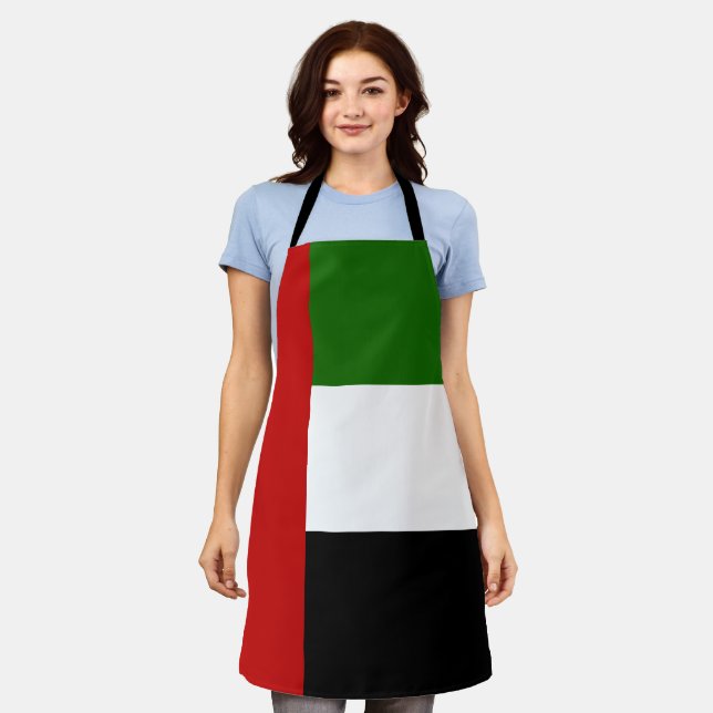 Emirate flag apron (Worn)