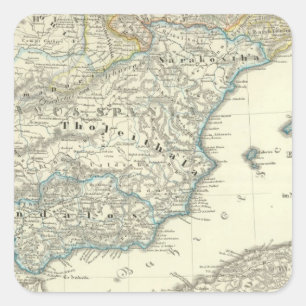 Emirate of Cordoba until the destruction Square Sticker