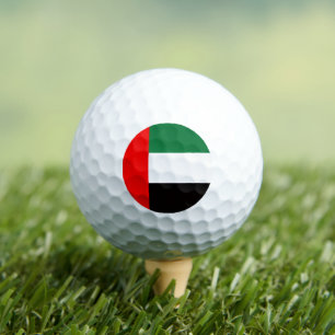 Emirati Flag, Flag of United Arab Emirates Golf Balls