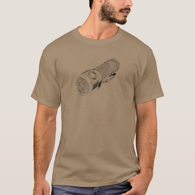Emisar D4V2 Sand T-Shirt (Front)